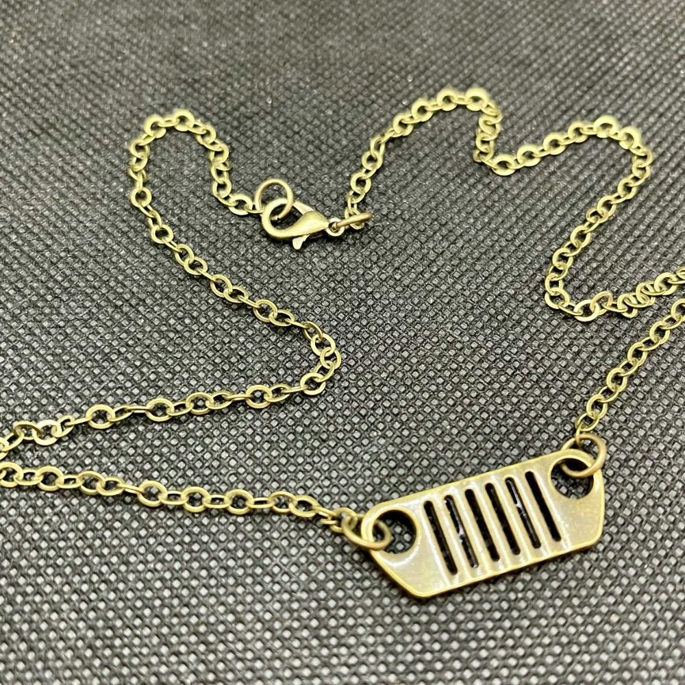 18" Off-road Grill NECKLACE for the 4x4 Enthusiasts! Unique & Fun!